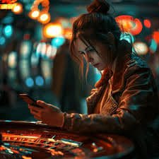 Antarmuka aplikasi mobile mahacuan77 menampilkan permainan slot dan live casino